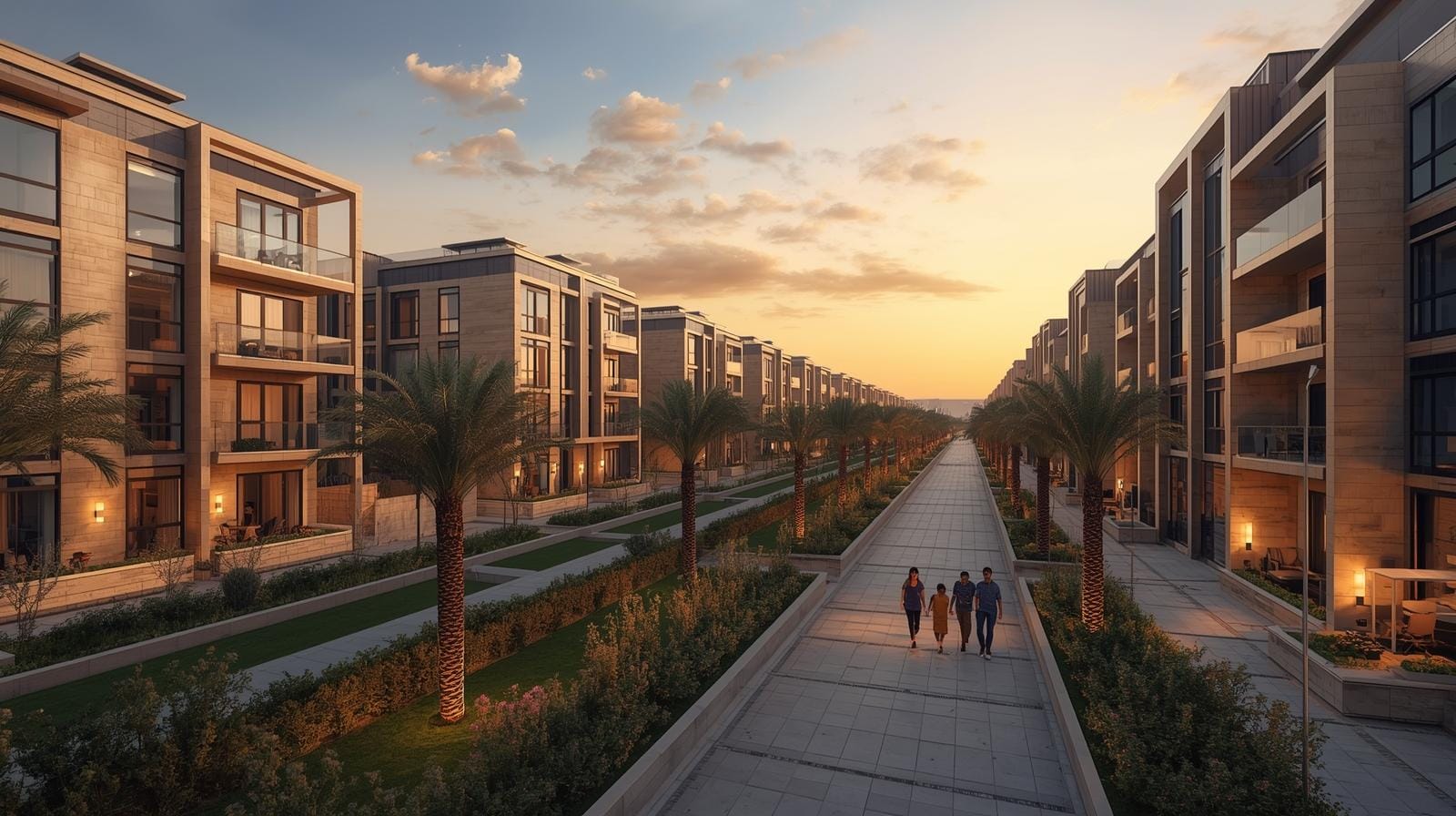 منطقة المستثمرين العاصمة الإدارية.