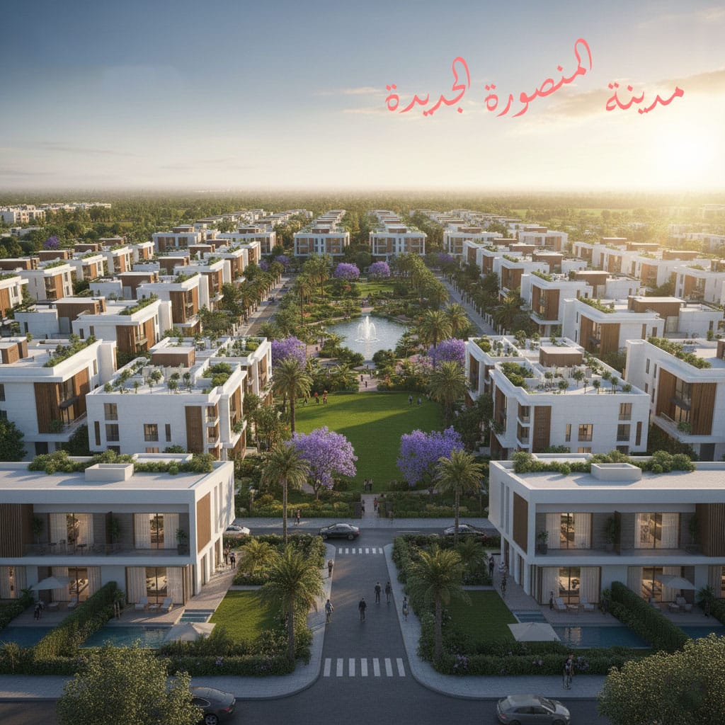 مدينة المنصورة الجديدة - new mansoura city