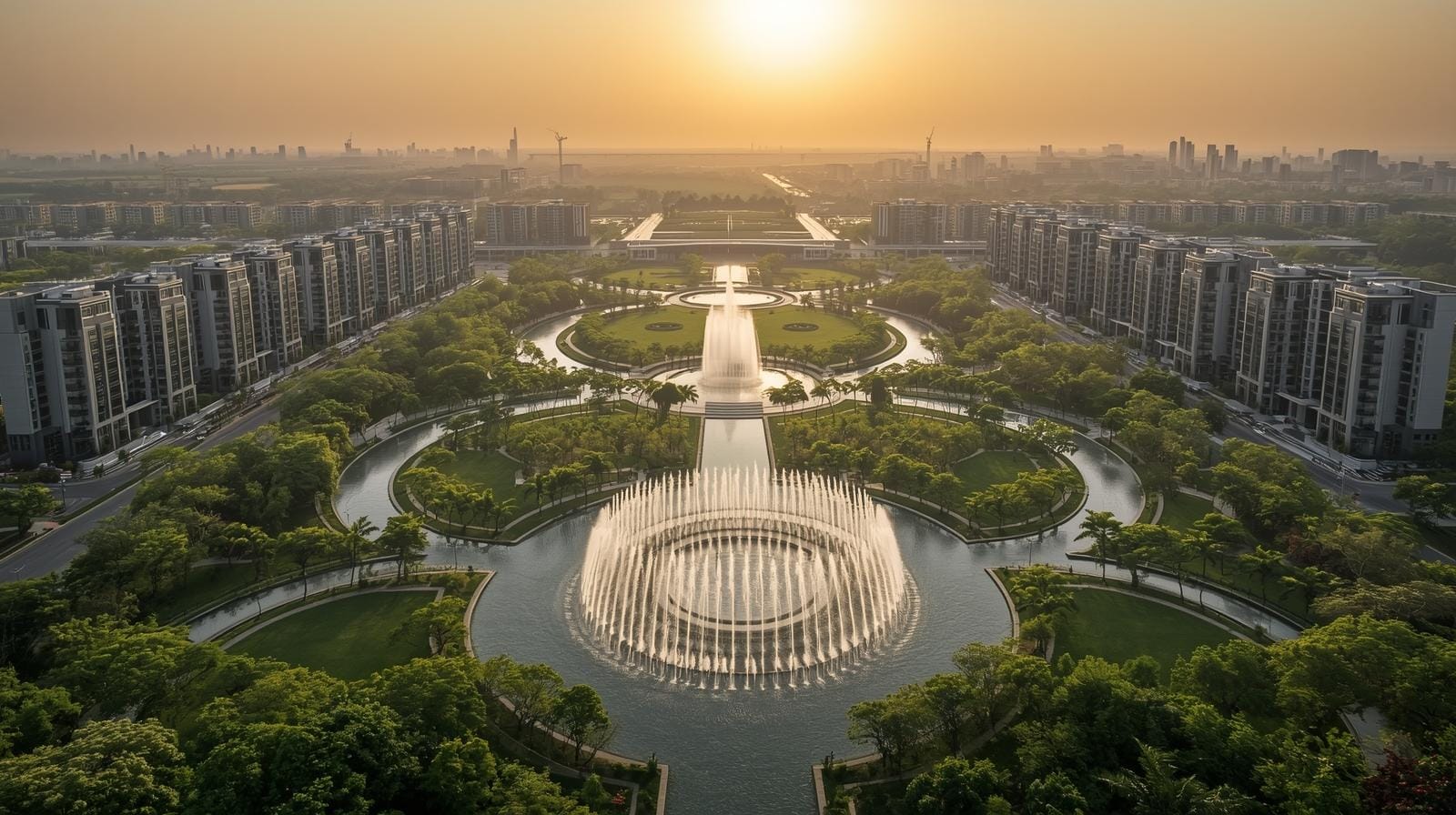 ليه حي R8 هو “الحصان الأسود” في العاصمة الإدارية؟ مناطق الخدمات واللاندسكيب