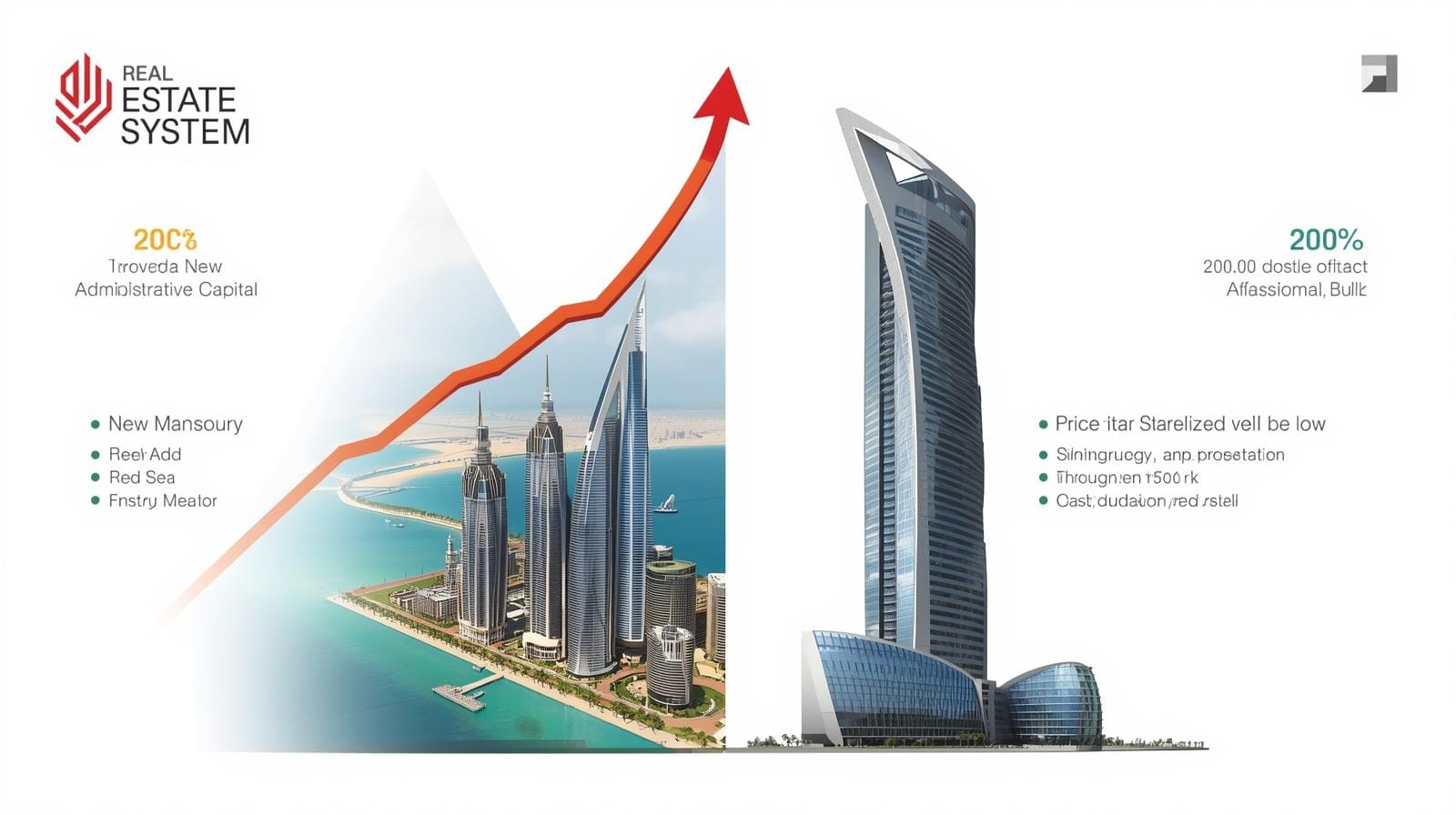 عاصمة مصر VS عاصمة الدلتا: فين تستثمر فلوسك لضمان أعلى زيادة في السعر؟