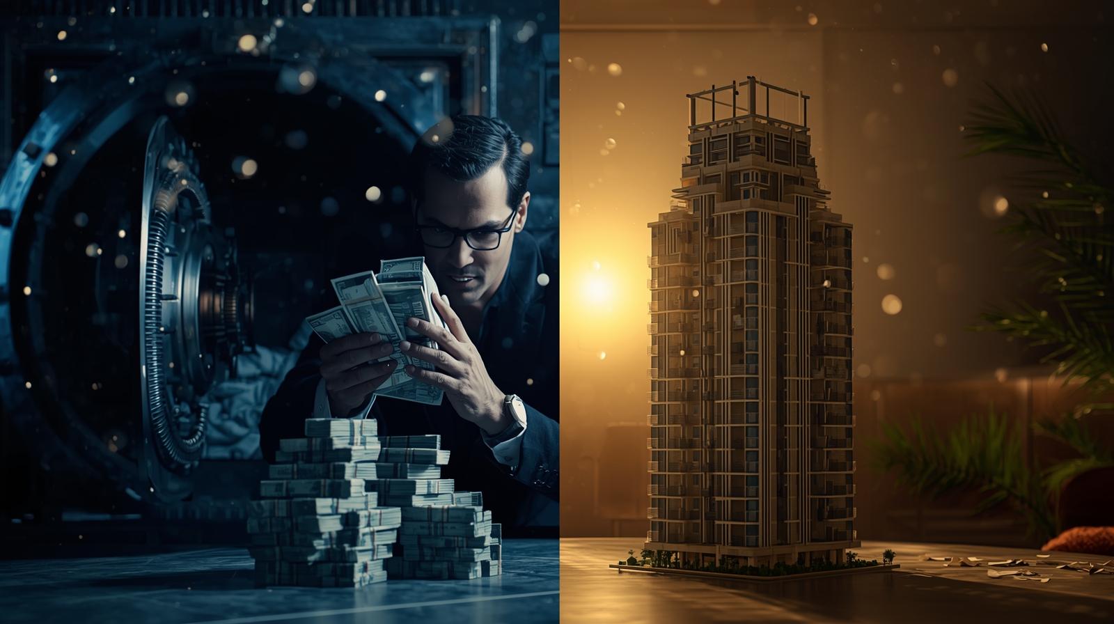 العقار vs البنوك استثمار: أيهما يحمي أموالك من التضخم في 2026؟