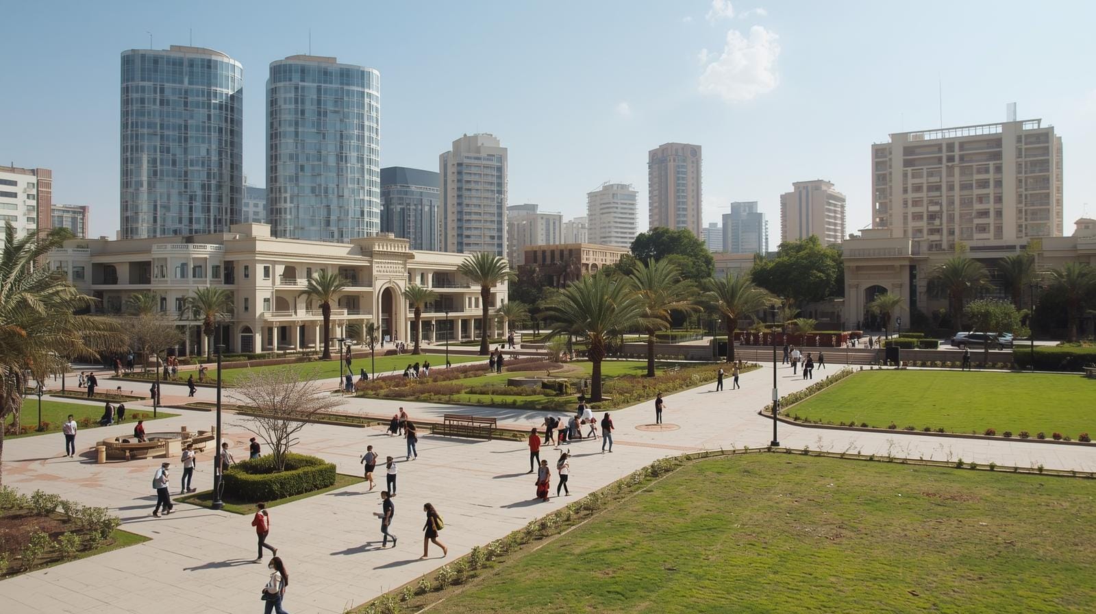 منطقة “الجامعات” والسكن بجوار الجامعة الأمريكية: استثمار مضمون بطلبة AU و GUC