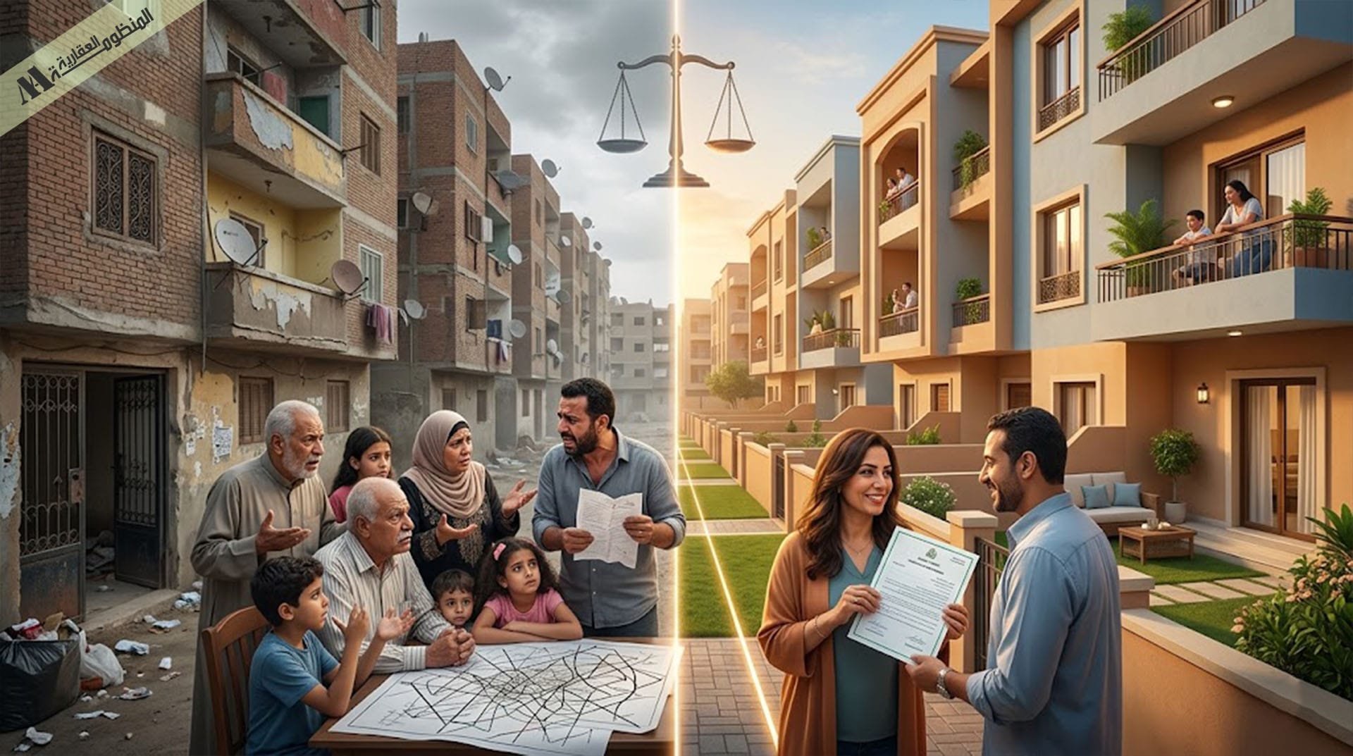 الملكية الشائعة والملكية المفرزة بالعقارات: كيف تفصل بينهما قانوناً منعاً للنزاعات؟