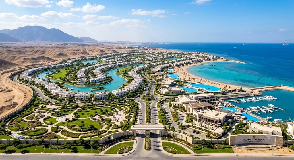 شاليهات للبيع in ازها بالتقسيط المريح بتشطيب كامل الترا لوكس